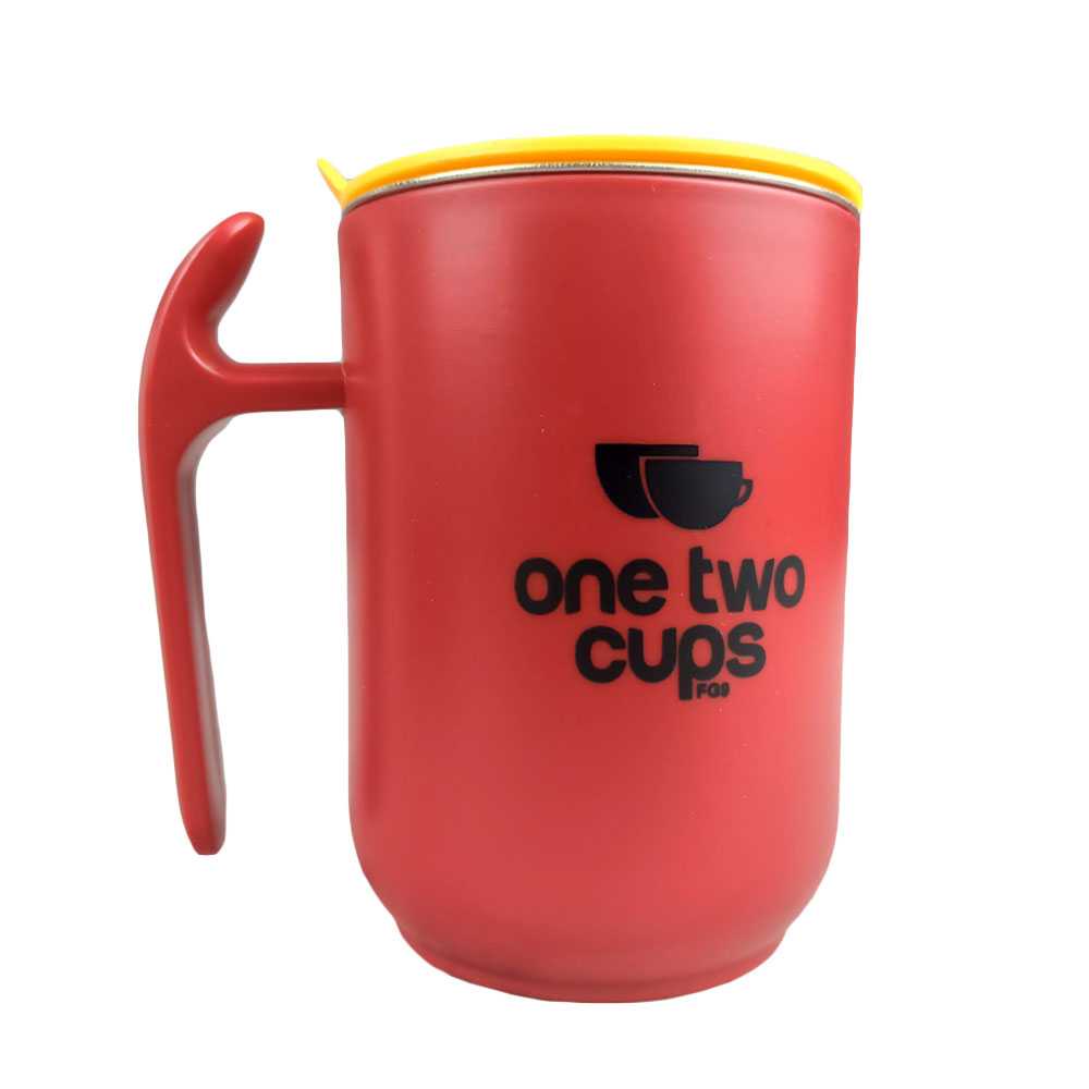 One Two Cups Gelas Kopi Stainless Steel Insulation Sealed Cup Fg9 Merah Pgmall 9657