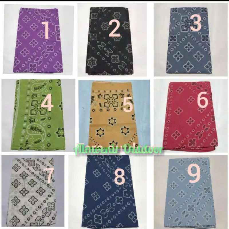 Slayer Bandana Ikat Kepala Sapu Tangan
