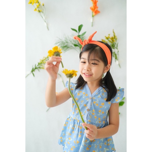 BOHOPANNA RUFFLE SET / SETELAN ANAK PEREMPUAN