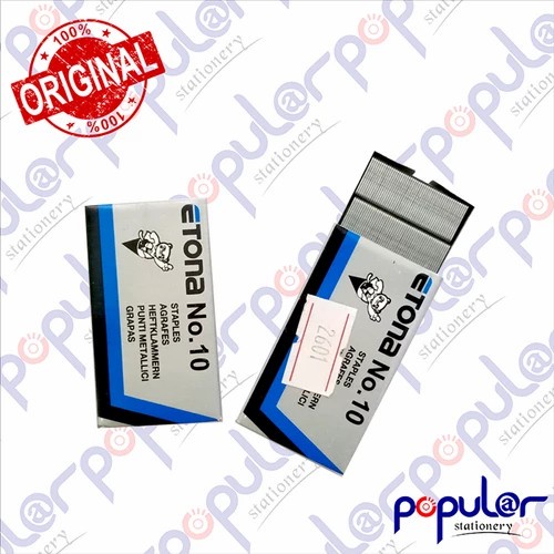 

Isi Staples Etona No. 10