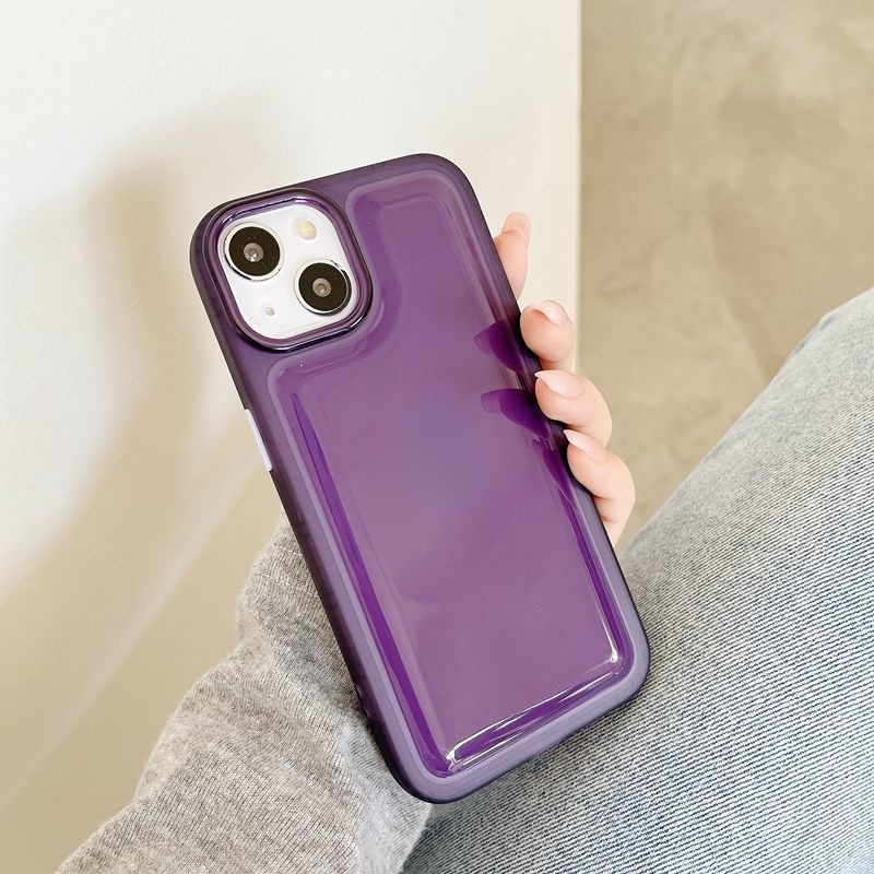 Case Transparan Motif Roti Untuk iPhone 12 13 11 Pro Max X Xs Max Xr YHO1