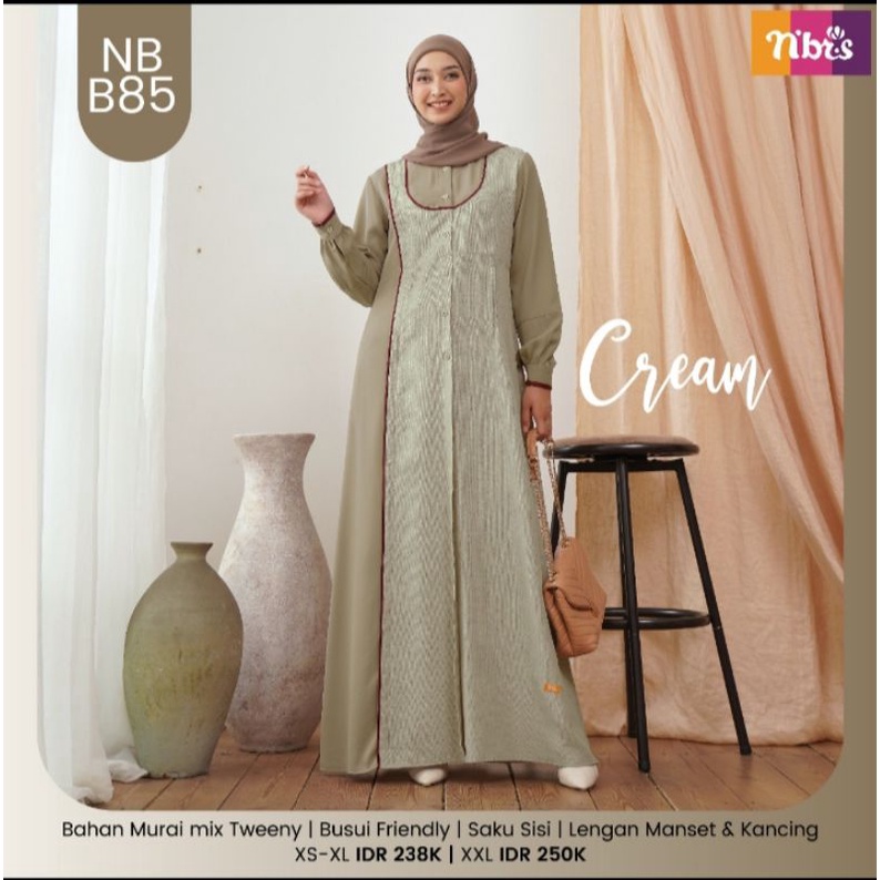 Gamis NB B85 by Nibras