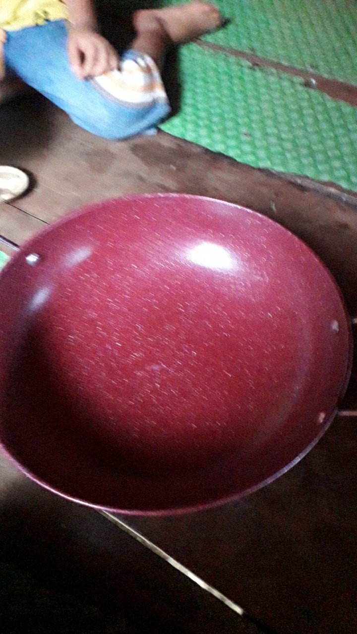 Kuali Wajan Enamel Wajan Kuping Warna 32 Cm