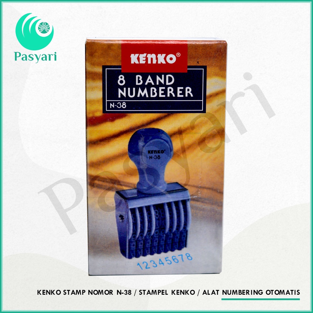 

Kenko Stamp Nomor N-38 Stampel Kenko Alat Numbering Otomatis