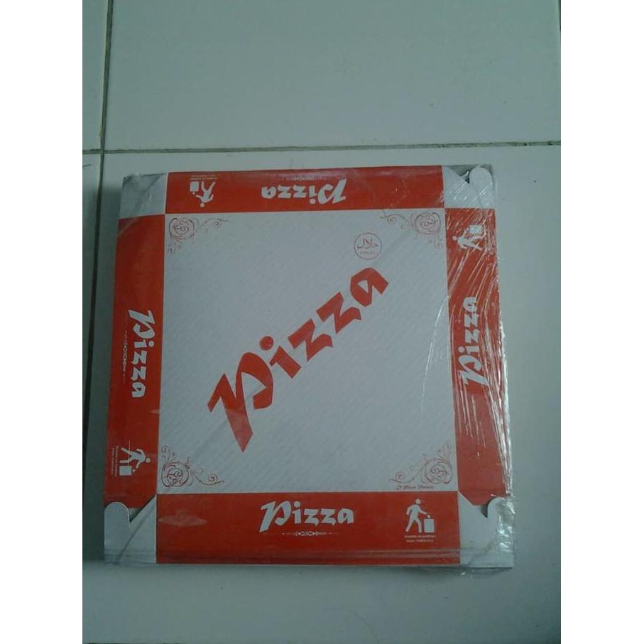 

READY COD Kardus Pizza Box Pizza -Packaging Kemasan box Pizza d 22 cm isi 50 pcs BOOM SALE