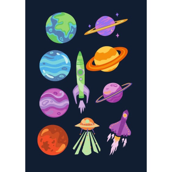 

stiker planet