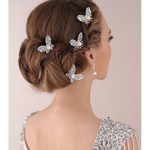 4-6 pcs aksesoris hairdo hair pin - bridal accessories