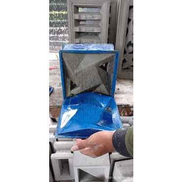 Cetakan roster fiber dua muka staro/kincir lubang 2 ukuran 20×20