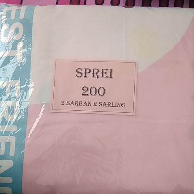 Seprai Karakter Seprei Homemade Ukuran 200×200 Seprai Sarung Bantal  Seprai Sarung Bantal Guling
