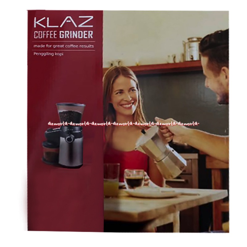 Klaz Coffee Grinder Alat Penggiling Biji Kopi Mudah Digunakan Klas Cofee Coffe Penggiling Pelumat Bubuk Kopi