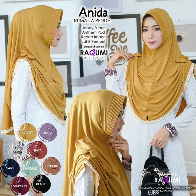 HIJAB INSTANT ANIDA ORI DG