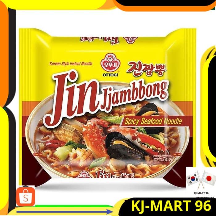 

KOREAN FOOD/MIE KOREA OTTOGI JIN JJAMBBONG RAMYEON-SPICY SEAFOOD 135G