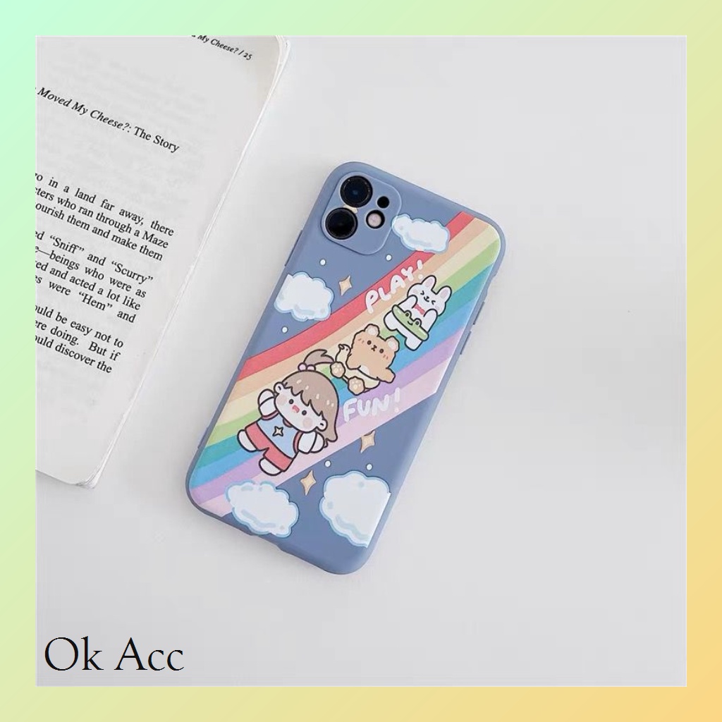 BARU Softcase Gambar MT-A for Iphone 7 8 7+ 8+ X Xs Xr 11 12 13 Pro Max Xiaomi Redmi 8 8A 9 Prime 9a 9i 9c 9T 10 Note Poco M3 X3 5G Vivo V20 V21 V21e Y12 Y15 Y17 Y15s Y12s Y20 Y20i Y21 Y21s Y33s Y30 Y30i Y50 Y91 Y91C Y93 Y95