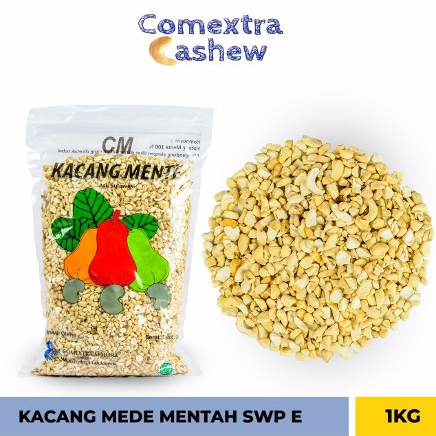 

Kacang Mede Mentah Pecah 1 kg Asli Sulawesi (mente pecah pecah)