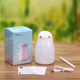 Taffware Baymax Mini LED RGB Humidifier USB 400ml - HUMI H803 - Blue