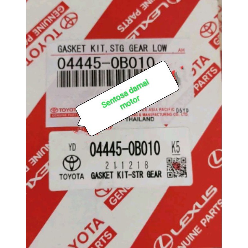 Seal kit power steering atau power steering kit bawah kijang 7k