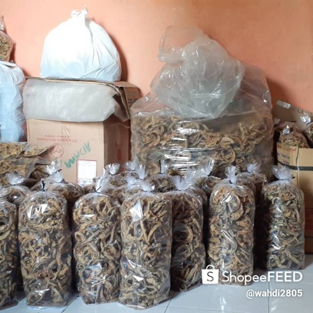 

Sekar_Shop07 Keripik Belut Goreng Crispy Renyah Enak(200Gr)