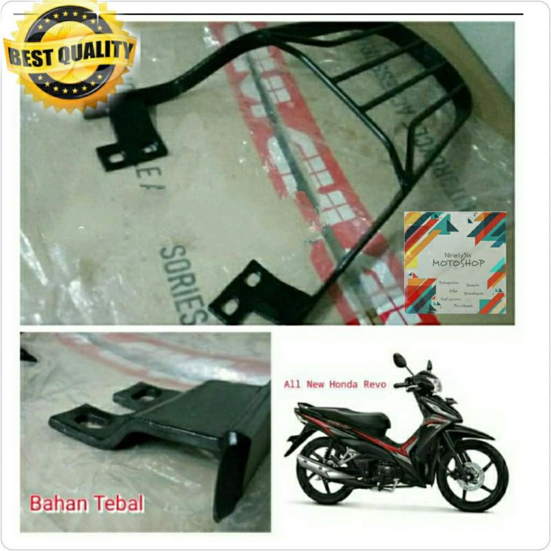 Breket Braket Box Motor Honda Revo Fit FI utk GIVI SHAD Kappa Jaminan Berbahan Tebal