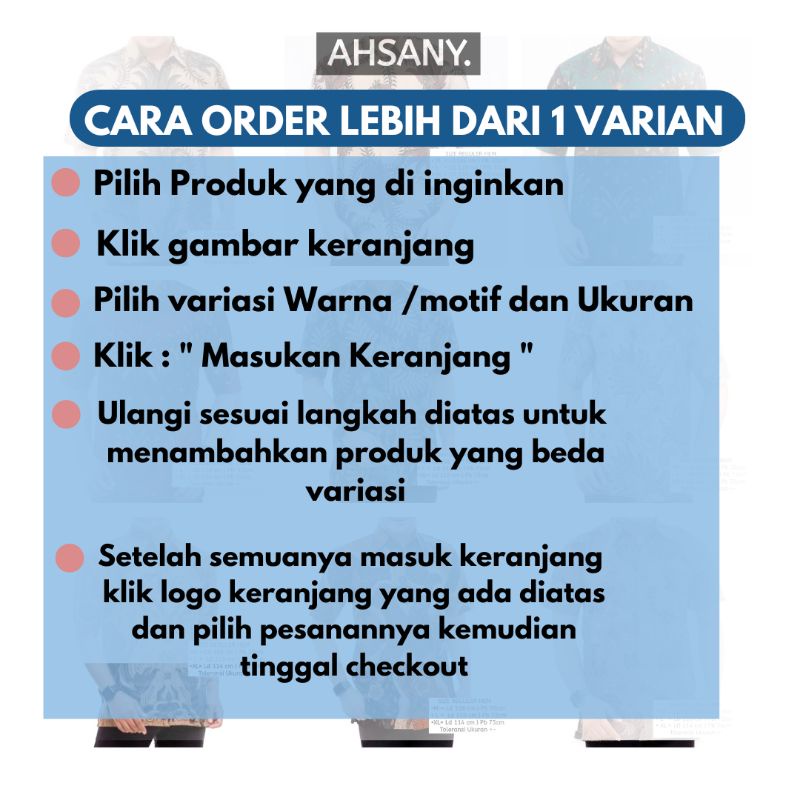 Kemeja Batik Pria Lengan Panjang Baju Kerja Kantor Bahan Katun Halus Tidak Luntur Nyaman Cod Shopee