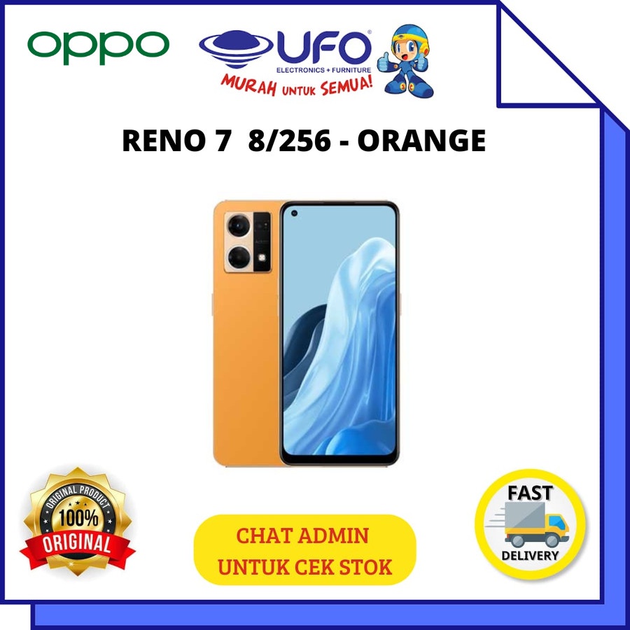 OPPO RENO 7 HANDPHONE RAM 8/256 GB ORANGE
