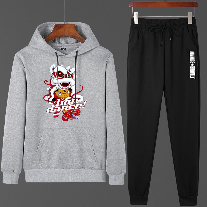 STELAN PRIA 1 SET HOODIE DAN CELANA