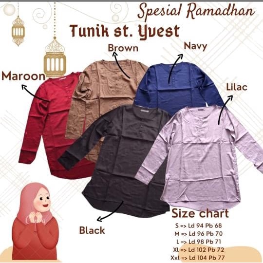 Kemeja St Yves Tunik St Yves