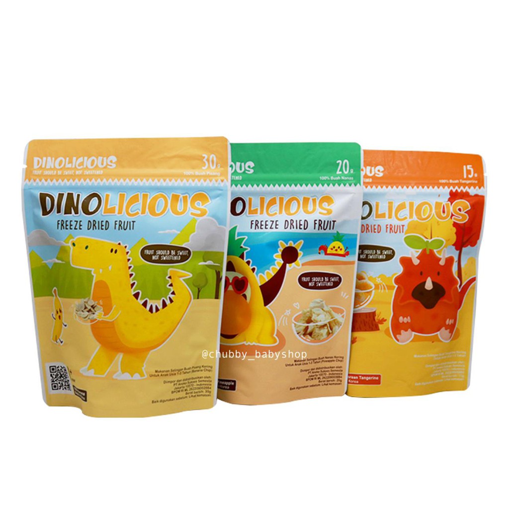 DINOLICIOUS Freeze Dried Fruit