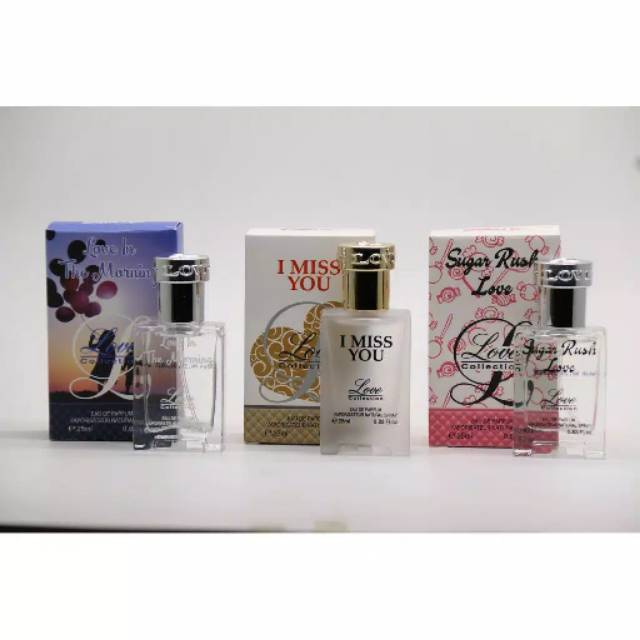 Eloi Coco Promo Paket Love Collection Love in the Morning, I miss you, Sugar Rush Love 25 ML