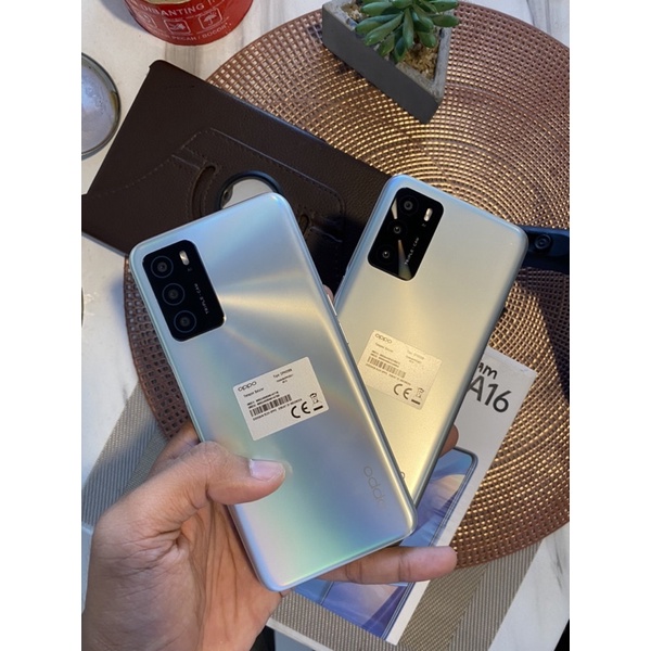 OPPO A16 4/64gb LIKE NEW MULUS (SECOND)