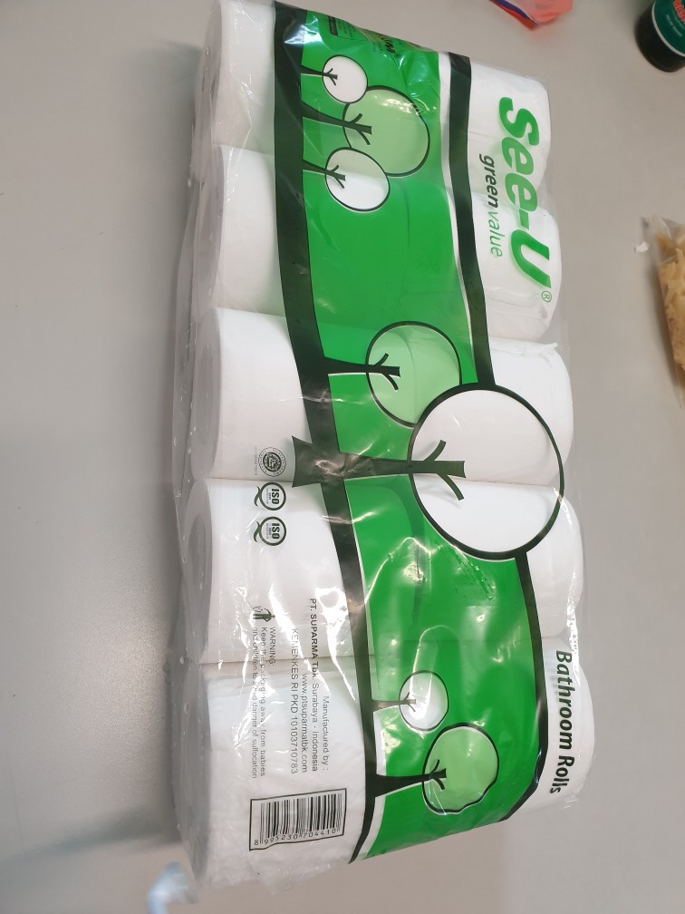 Tissue Gulung See - U/ Tissue Toilet 1 Pack Isi 10 Roll