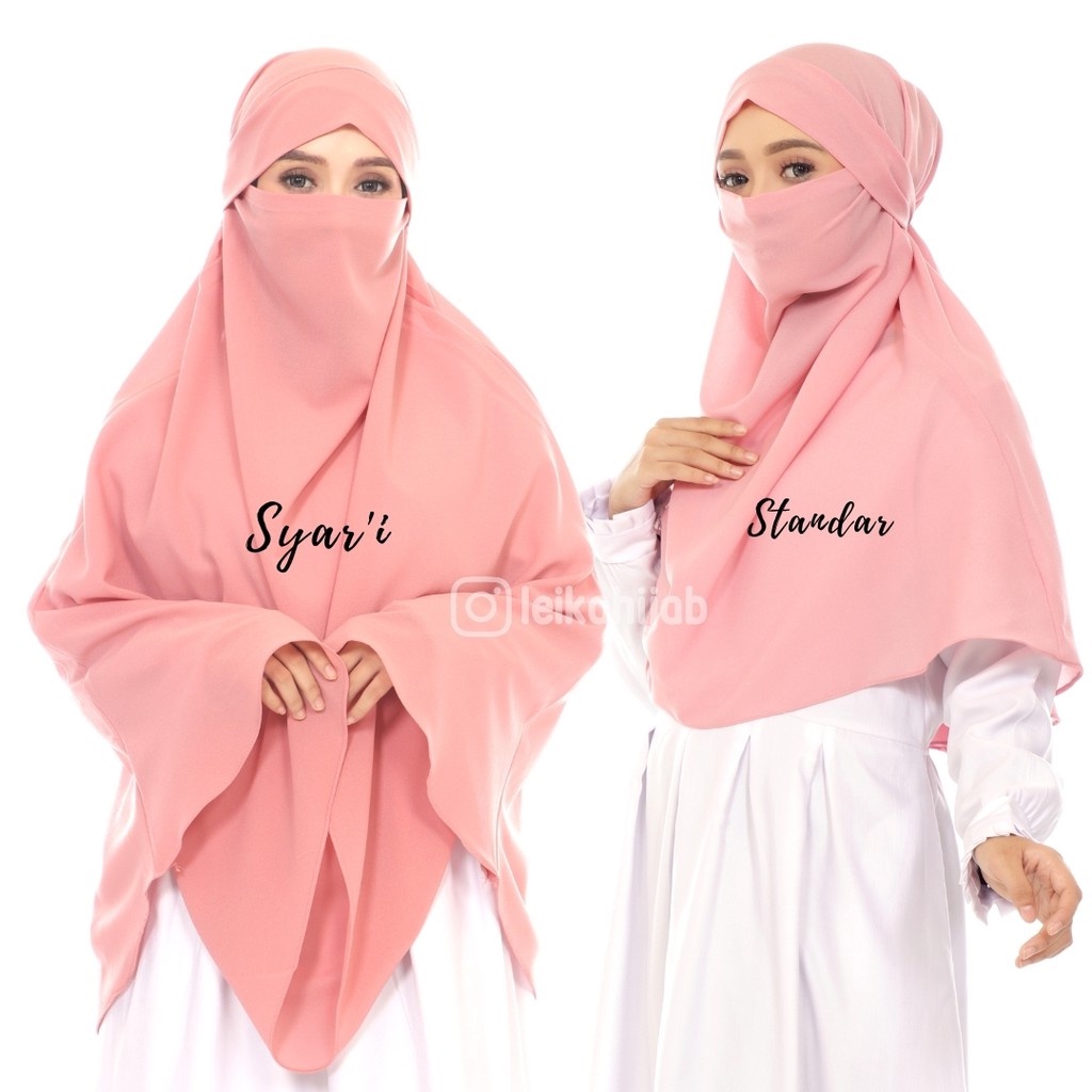 Jual Instan Niqab Hijab Cadar Diamond Standar And Jumbo Shopee Indonesia 6821