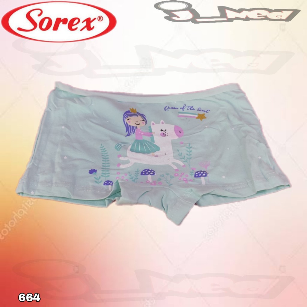 J664 | CD BOXER ANAK WANITA SOREX | BOXER ANAK PEREMPUAN SOREX