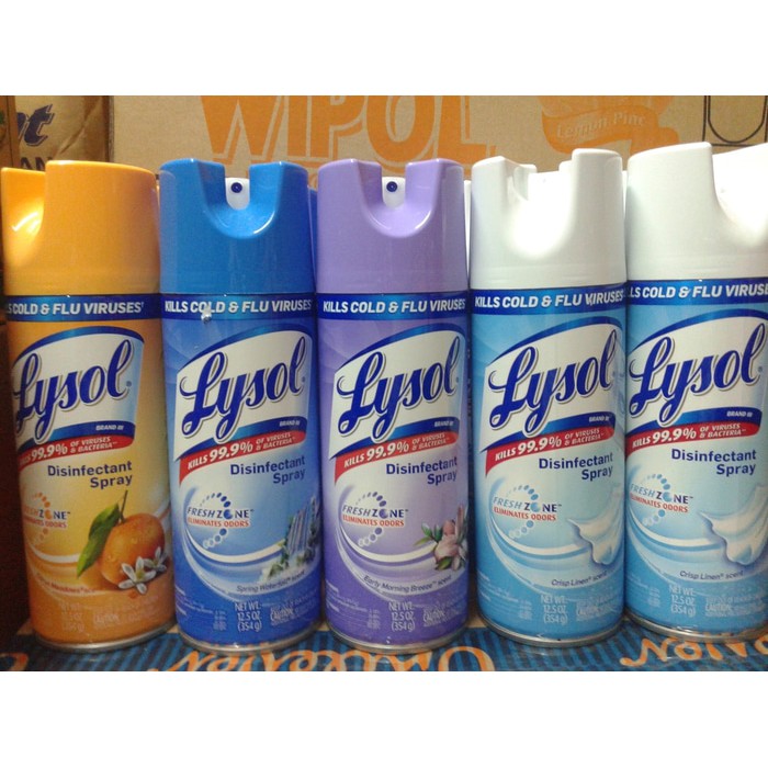 SUPER EXLUSIVE    Lysol Disinfectant Spray    .