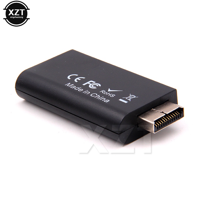 (dreamdreaming.id) Adapter Converter PS2 Ke HDMI Dengan Output Audio 3.5mm Untuk Monitor HDTV