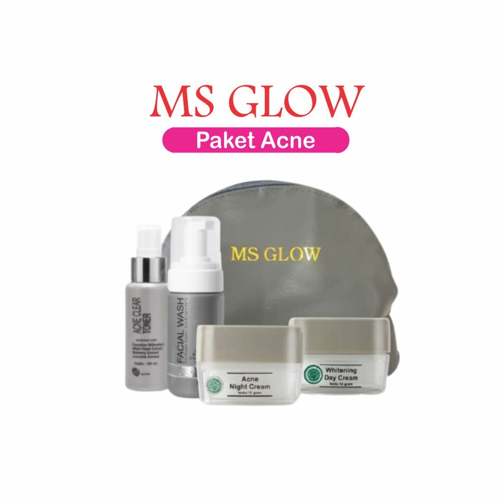 MS GLOW PERAWATAN WAJAH MS GLOW ORIGINAL SKINCARE BPOM PEMUTIH WAJAH