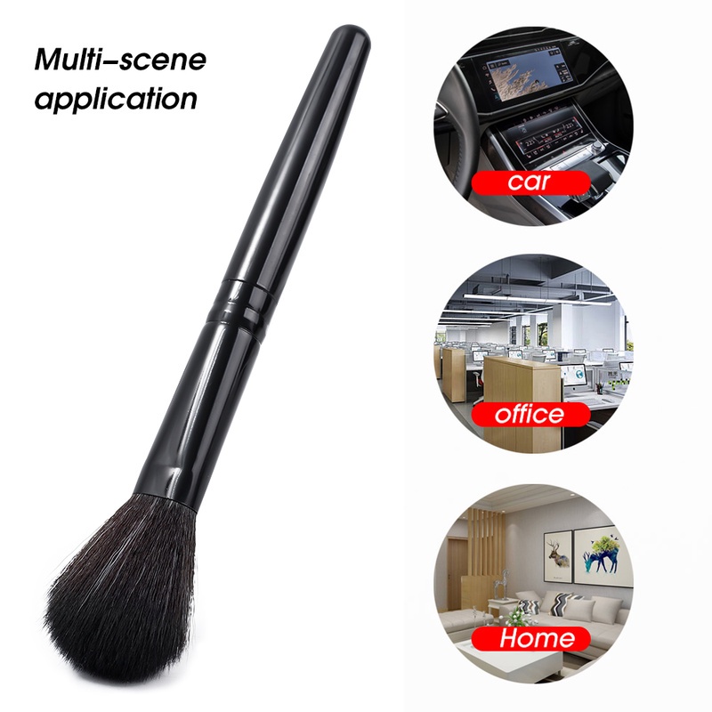 Sikat Pembersih Debu Bahan Bulu Lembut Untuk Keyboard / Kursi / Interior Mobil / Kantor / Rumah