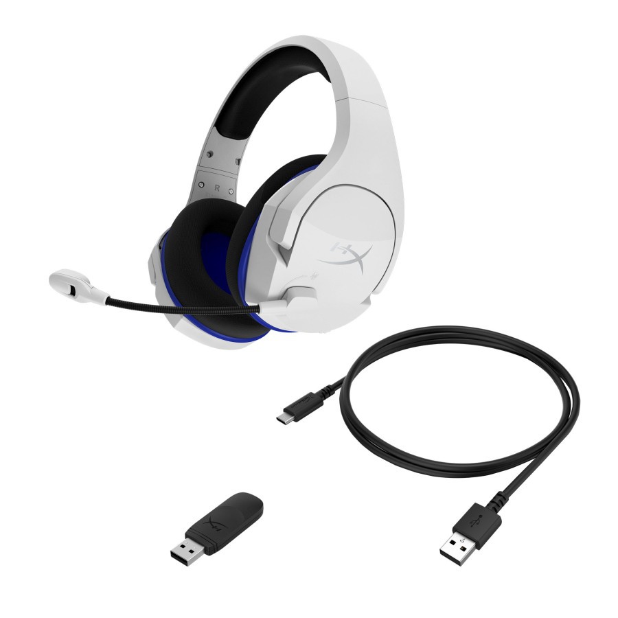 HyperX Cloud Stinger Core Wireless White 7.1 Surround Gaming Headset