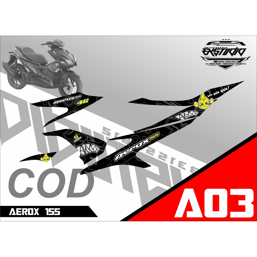 Decal striping NINJA R