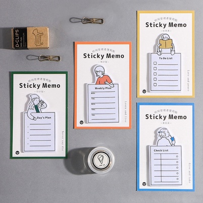 

HI334 Sticky Notes 30 Lembar Untuk Menulis Jadwal Catatan