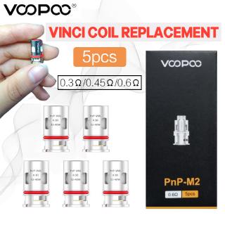 5PCS VOOPOO VINCI Coil Mod Pod Kit 0.3/0.45/0.6ohm PnP-VM1 Mesh Coil Vape Occ VINCI X