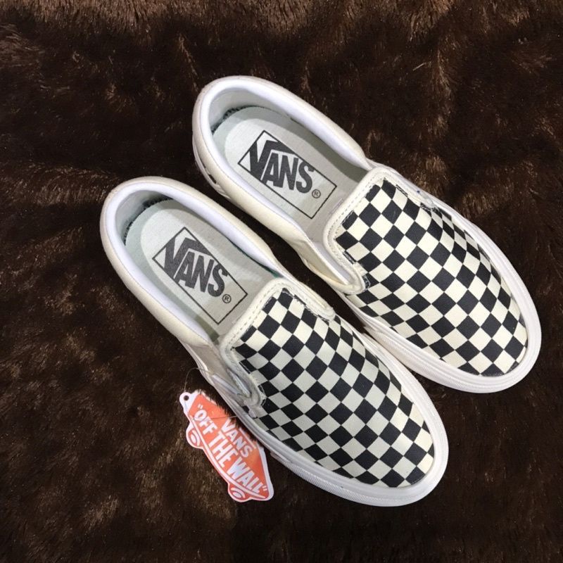 SEPATU VANS SLIP ON CHECKERBOARD PRIA WANITA VANS SLIP ON CATUR SEPATU VANS SLOP PRIA WANITA