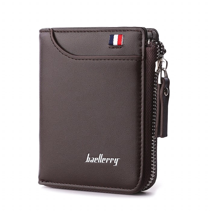 Dompet Pendek Kulit Lipat New Men’s Wallet Baellerry D0311