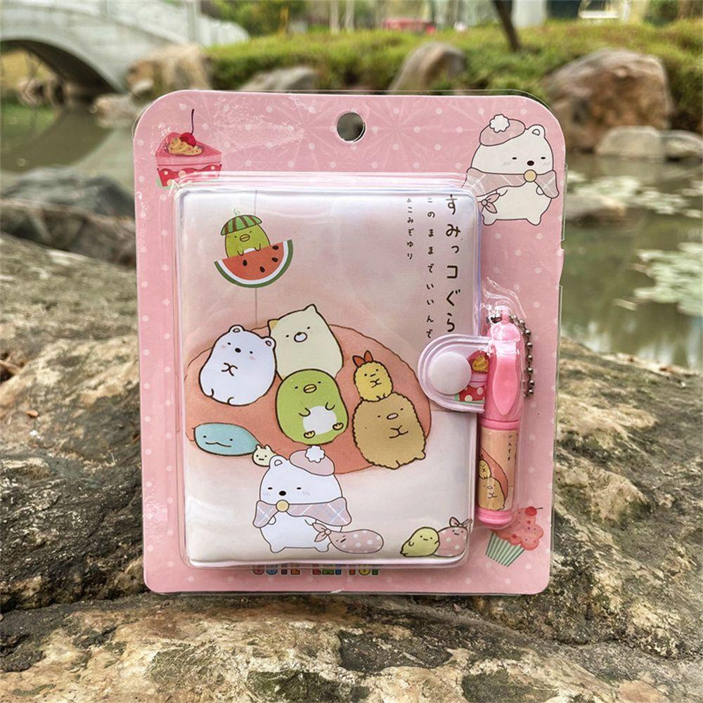 AUGUSTINA Mini Notebook Portable Kawaii Novelty Dinosaurus Travellers Journals Daisy Planner Avoacdo Notebook Dengan Pulpen