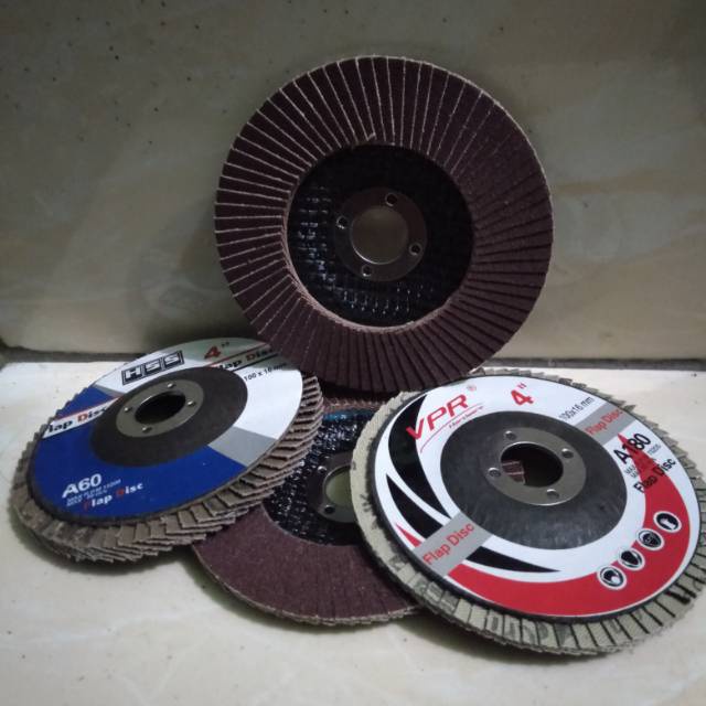AMPLAS SUSUN FLAP DISC 4&quot; - AMPLAS BULAT