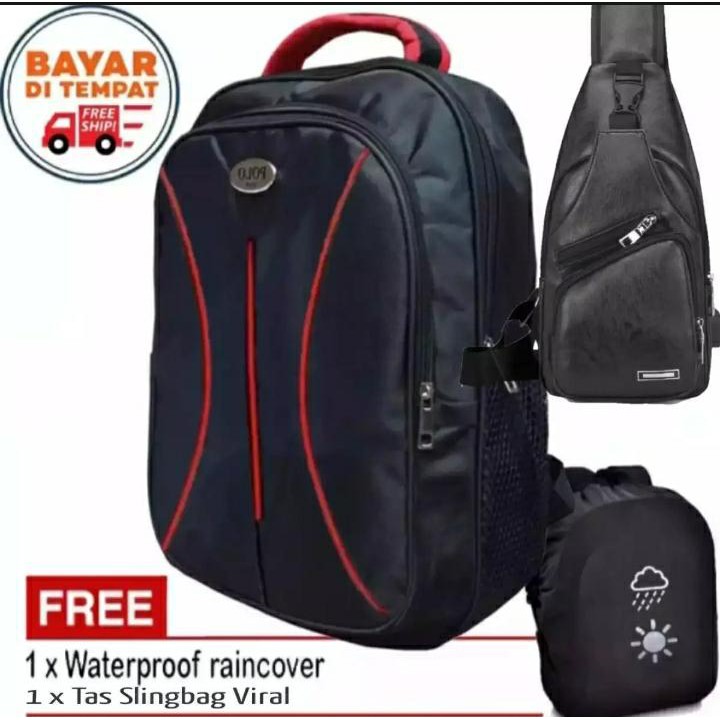 Beli 1 Gratis 1 Ransel POLO Salur Combi GRATIS SLIMBAG Slempang ( HARGA GROSIR )