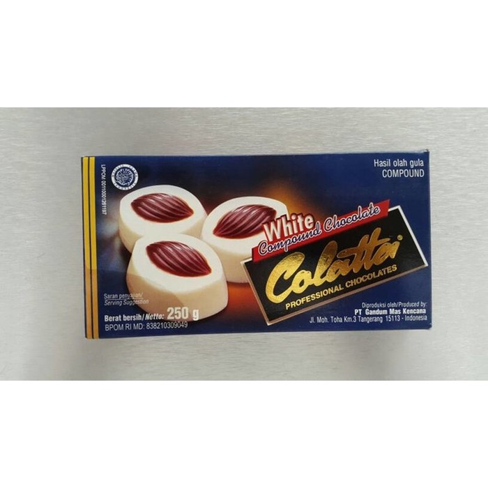 

Termurah White compound colatta cokelat putih 250gr Promo