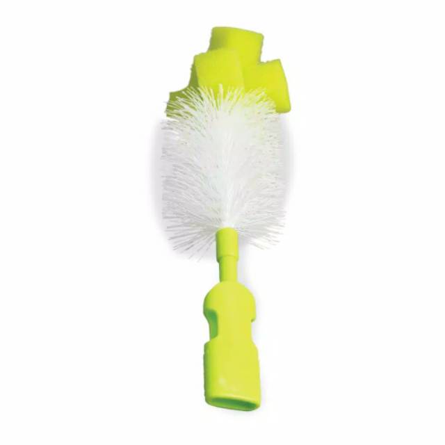 BS369 Baby Safe Complete Set Bottle Brush Green / Sikat Botol