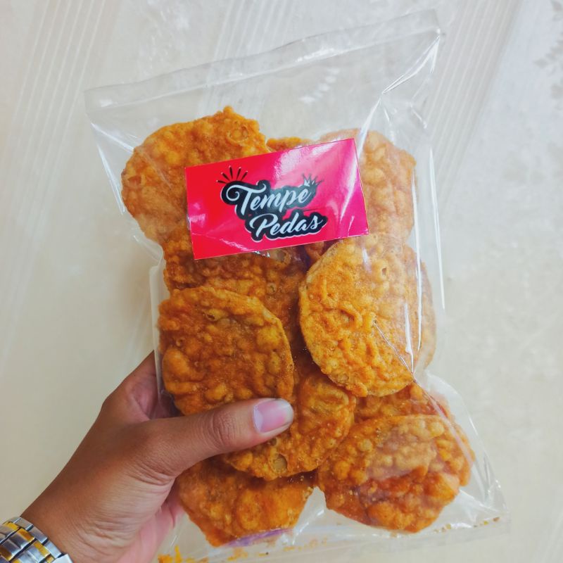 

Kripik Tempe Pedas 250gram