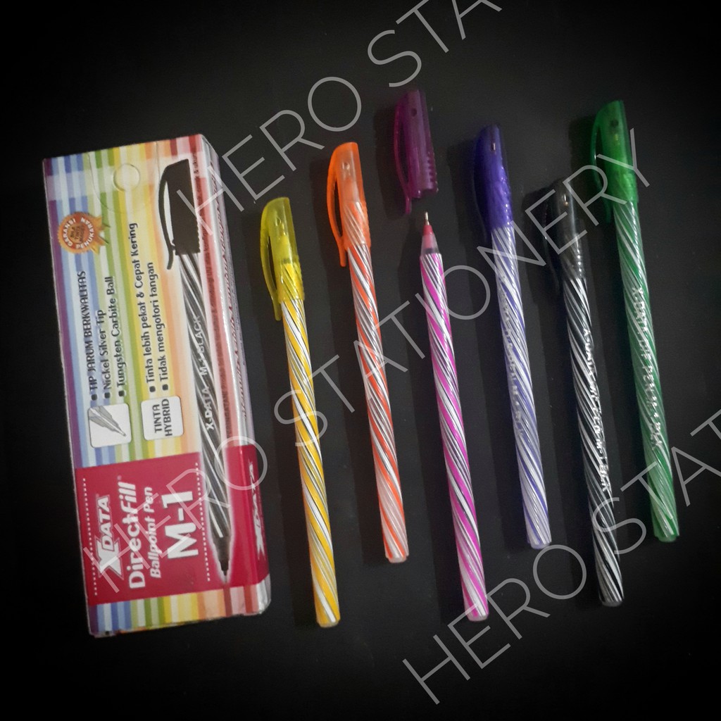 

Pena ballpoint pen xdata directfill M-1 . 12 unit