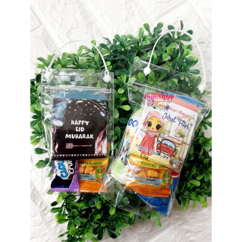 

Paket snack lebaran standing pouch + tali + amplop (tidak termasuk snack foto hanya cntoh)